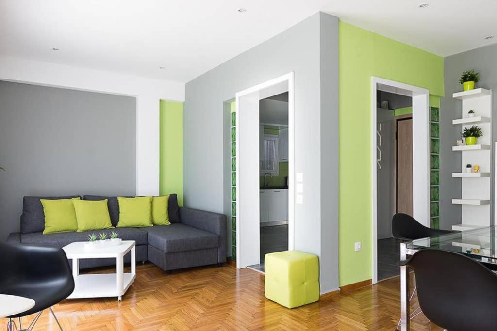 雅典Sunlit 2Br Oasis In Metaxourghio 3Min From Metro公寓 外观 照片