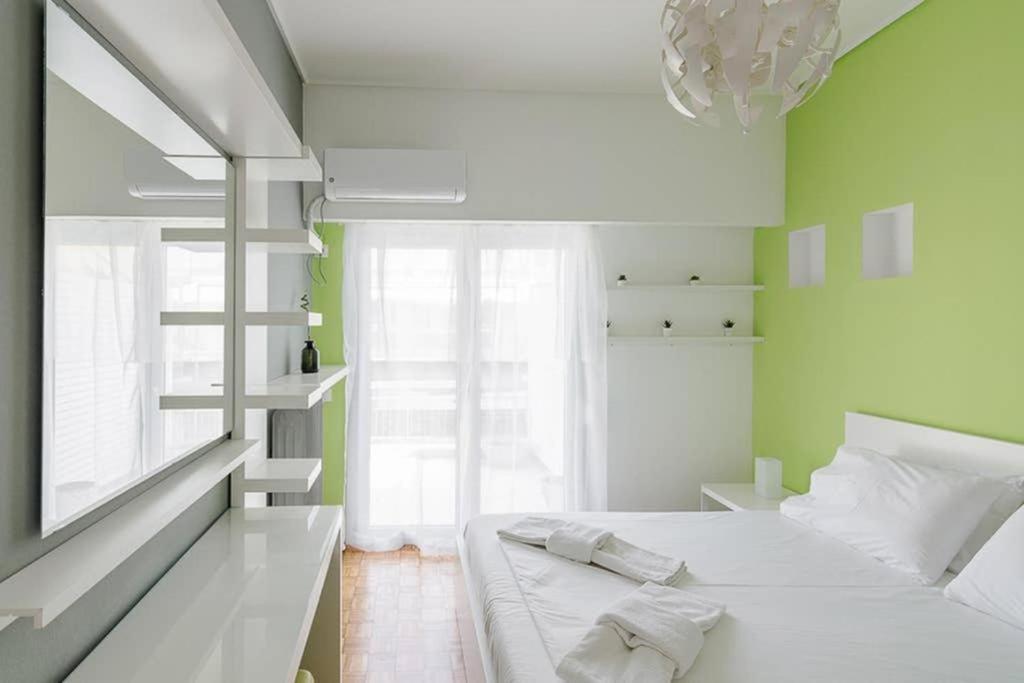 雅典Sunlit 2Br Oasis In Metaxourghio 3Min From Metro公寓 外观 照片